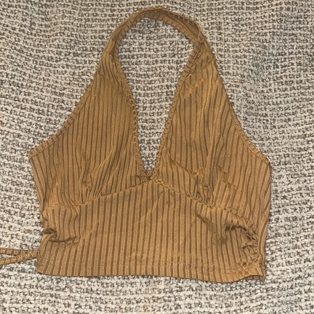 SHEIN- halter top (size: S)
